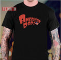Red Text American Dad Logo Unisex T-Shirt