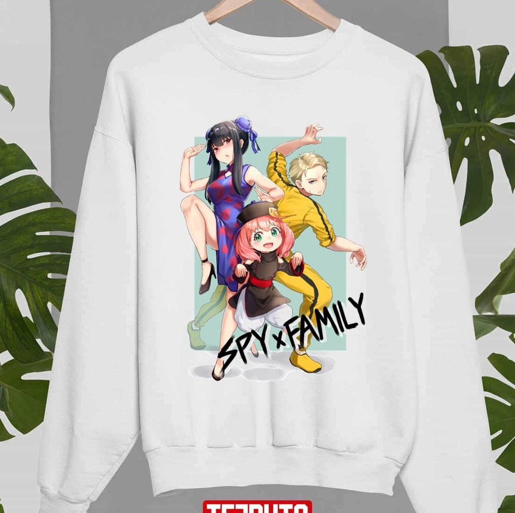 Sily Quad Spy X Family Colored Unisex Sweatshirt