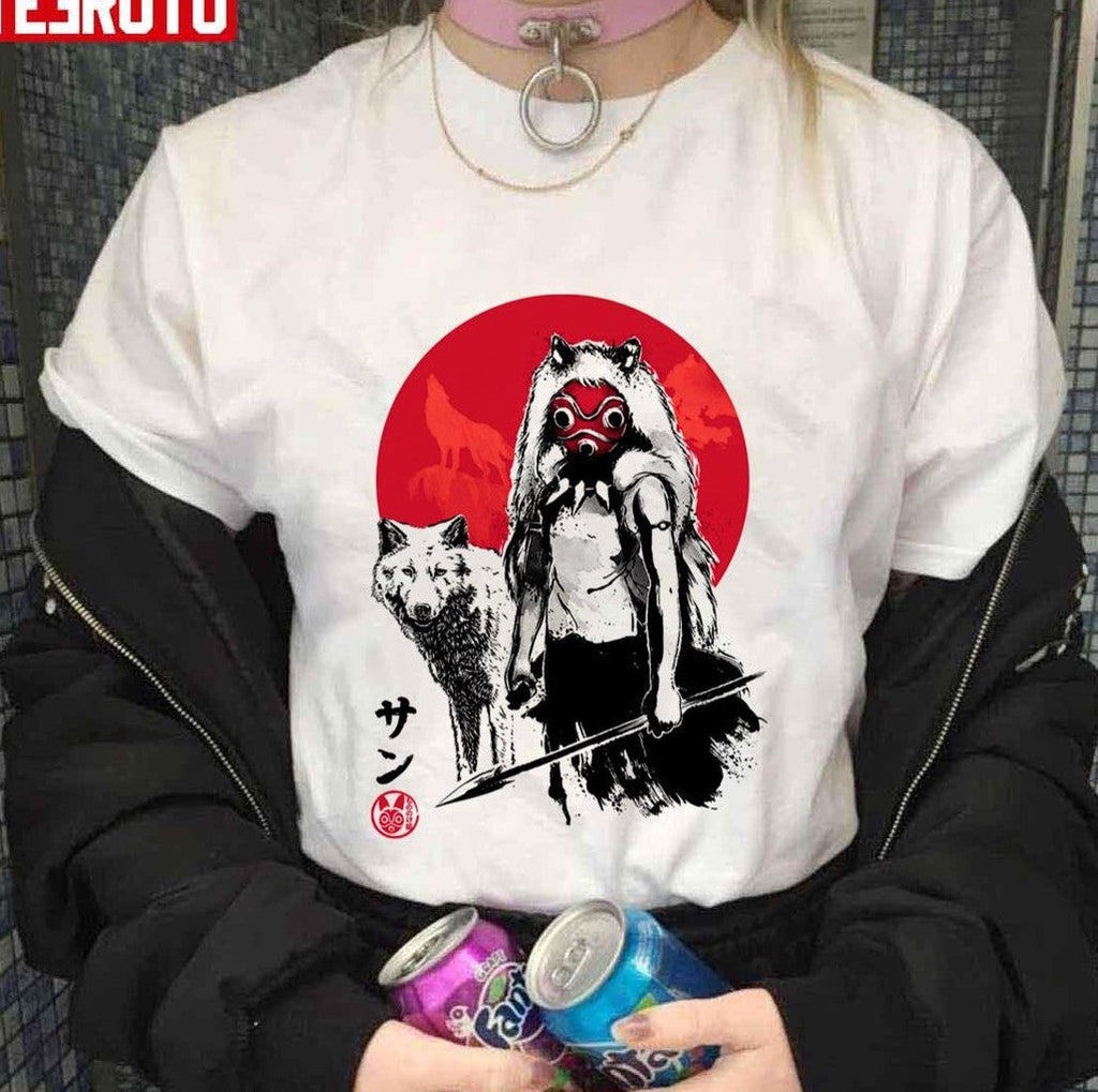 More San Princess Mononoke Anime Art Unisex T-shirt