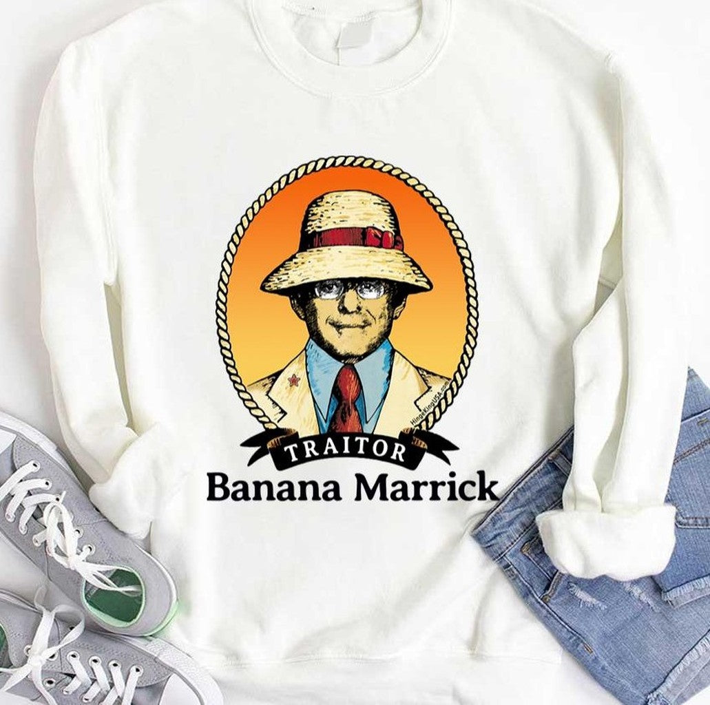 Banana Marrick Traitor Merrick Garland Unisex T-Shirt