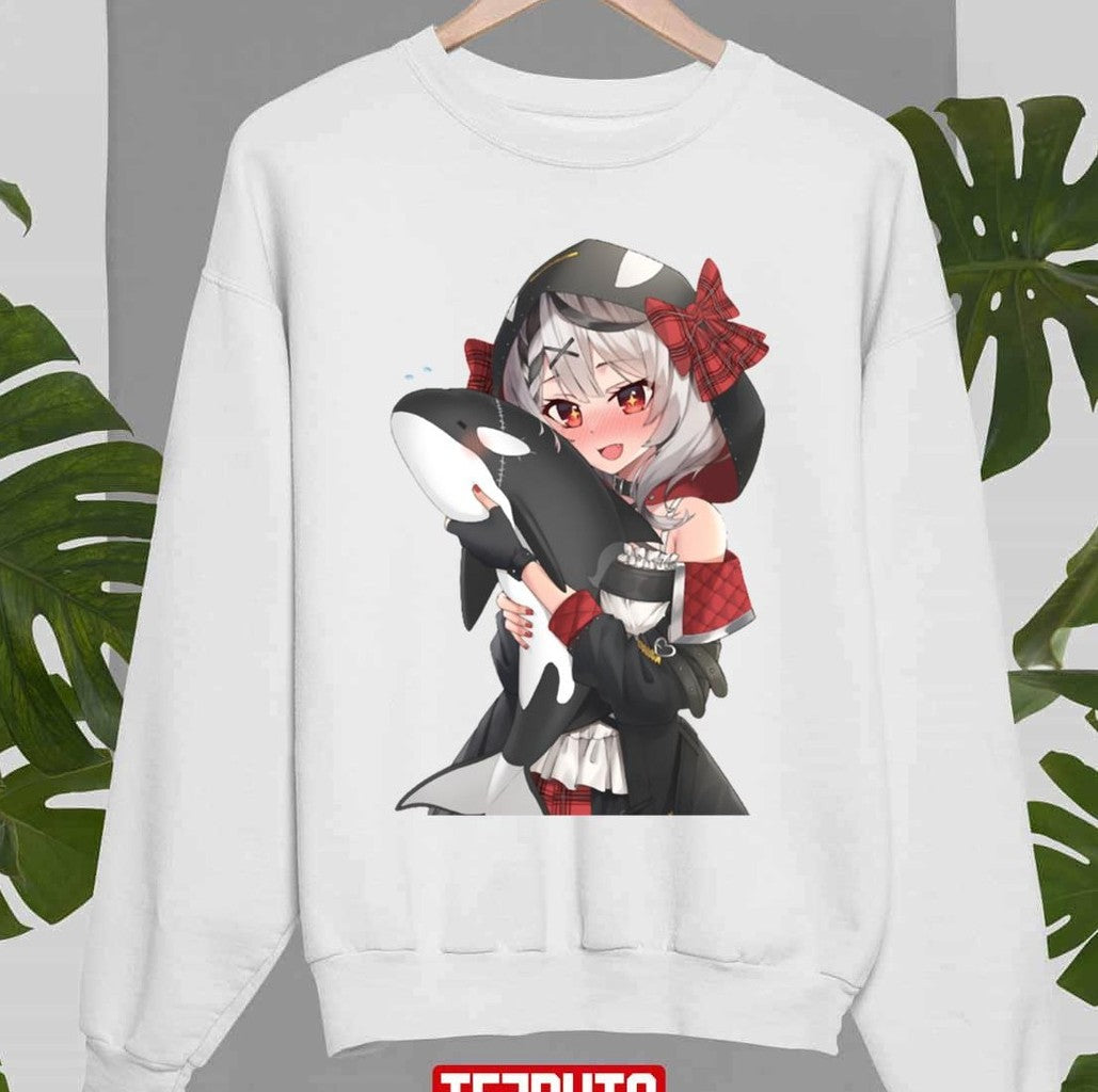 Sakamata Chloe Anime Hololive Unisex Sweatshirt