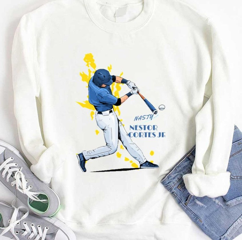 Nasty Nestor Cortes Jr MLB Artwork Unisex T-Shirt