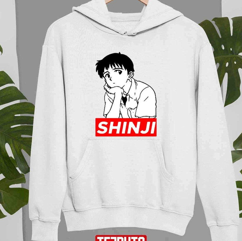 Shinji Ikari Comic Art Shin Seiki Evangelion Unisex Sweatshirt