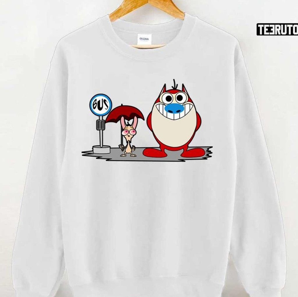 My Neighbor Stimpy The Ren &amp; Stimpy Show My Neighbor Totoro Unisex T-shirt