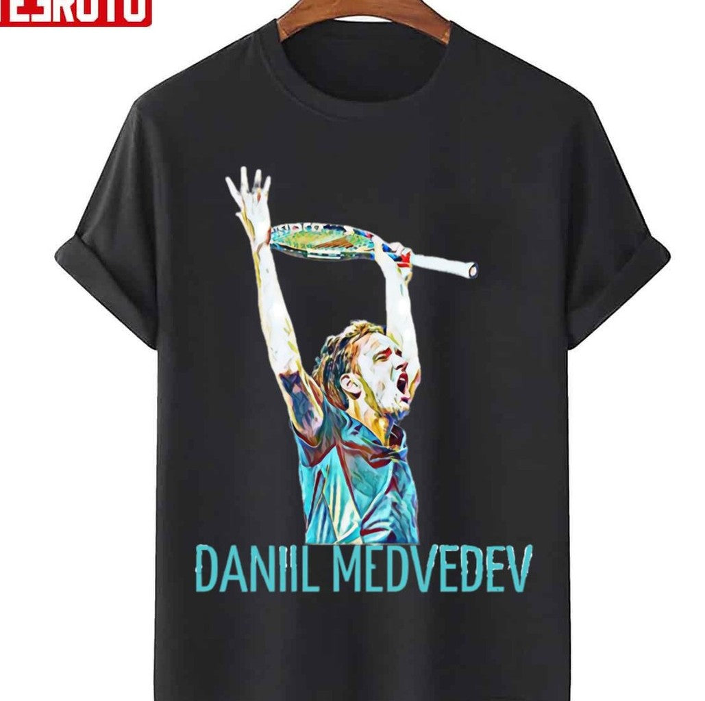 Tennis Player Daniil Medvedev Russian Tennis Unisex Sweatshirt