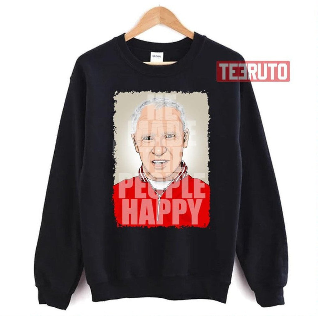 Bill Shankly He Made The People Happy Premium Unisex T-Shirt