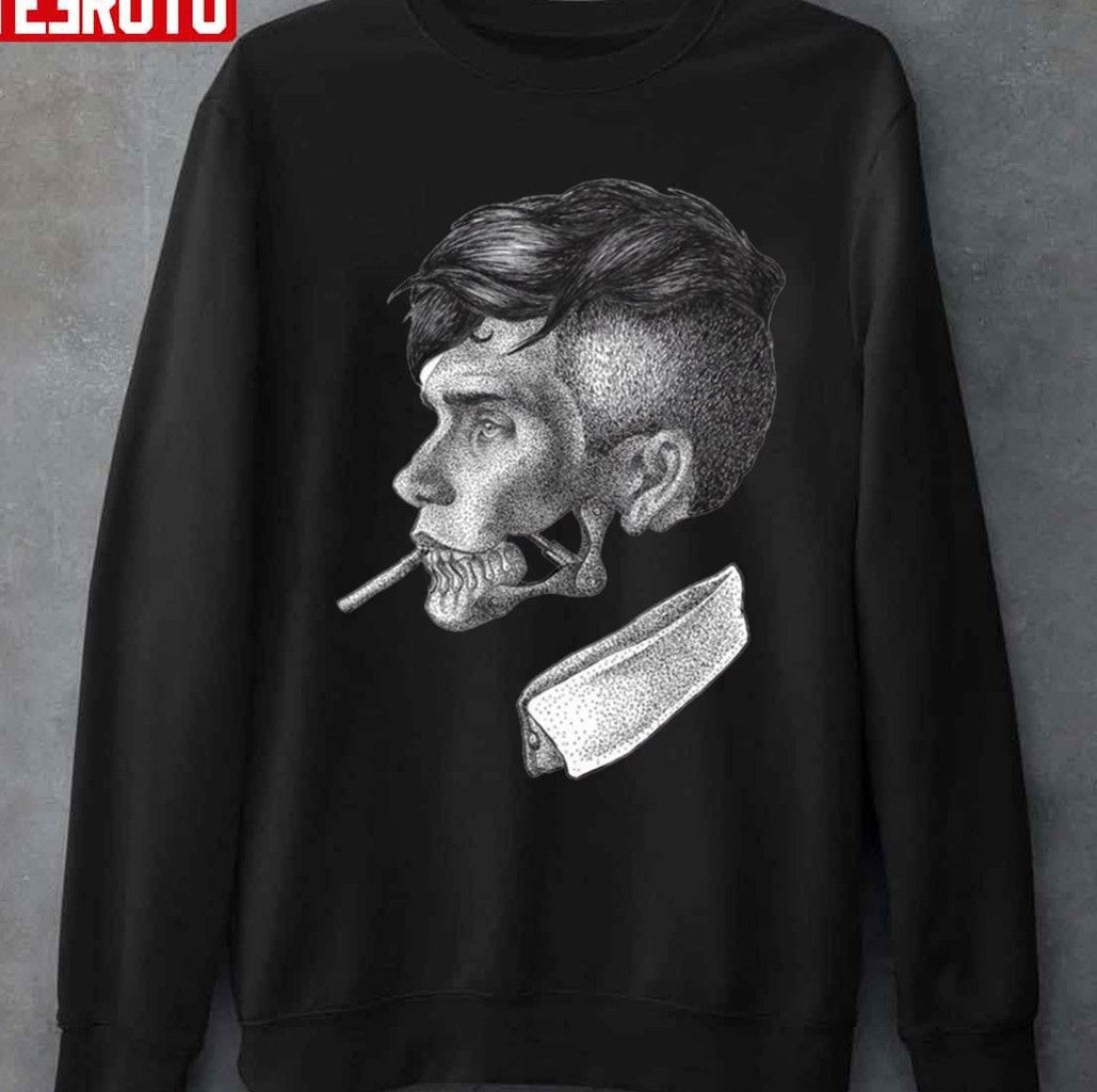 Mr Shelby Skull Style Peaky Blinders Unisex T-shirt