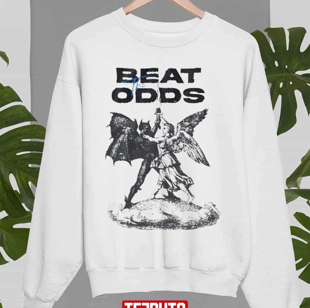 Beat The Odds Angels Vs Demons Lil Tjay Unisex Sweatshirt
