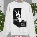 Beware Of The Thing Peace Sign Edition The Addams Family Unisex Sweatshirt