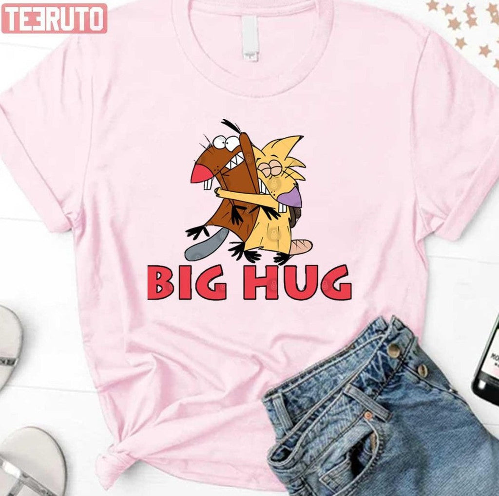 Angry Daggett Norbert Big Hug Angry Beavers Unisex Sweatshirt