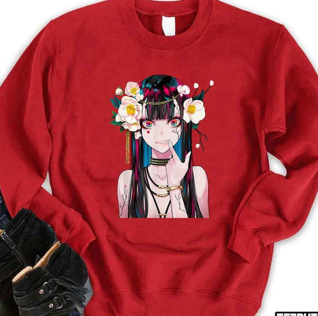 Anime Girl Valentine Unisex Sweatshirt