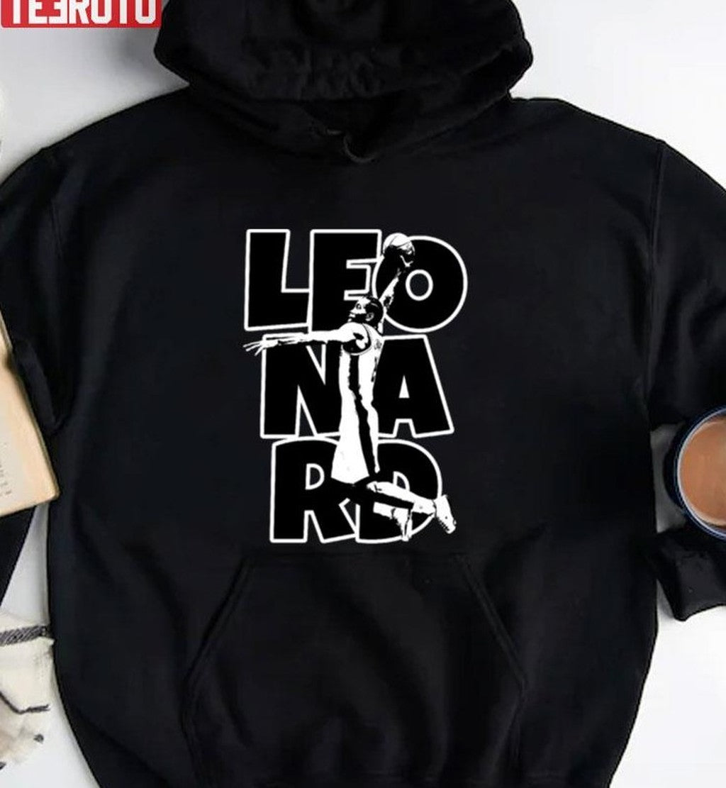 Black And White Design Kawhi Leonard Clippers Basketball Unisex Sweatshirt