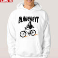 Skate Blanchett Ride A Bike Unisex Hoodie