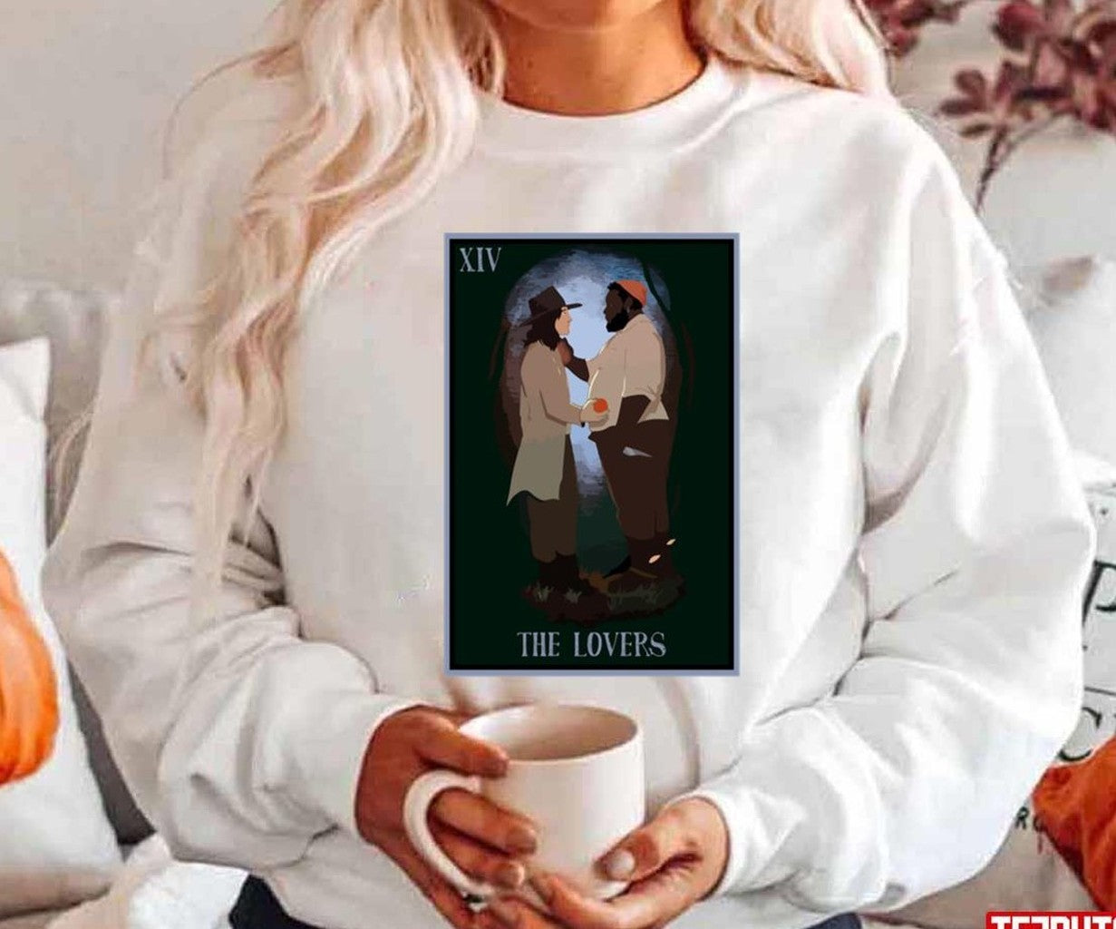 Tarot The Lovers Our Flag Means Death Unisex Hoodie