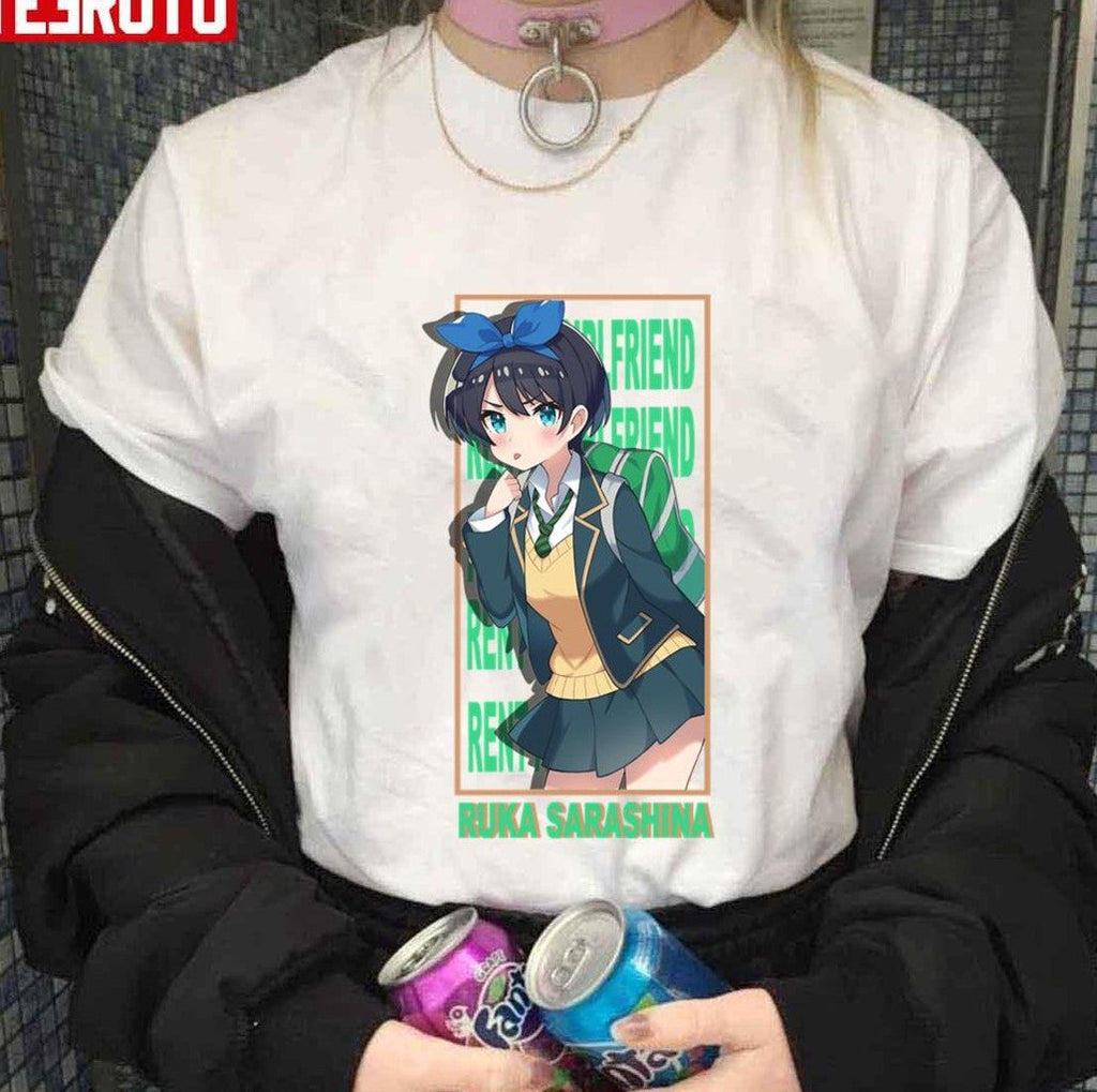 Ruka Sarashina In Uniform Rent A Girlfriend Art Unisex T-shirt