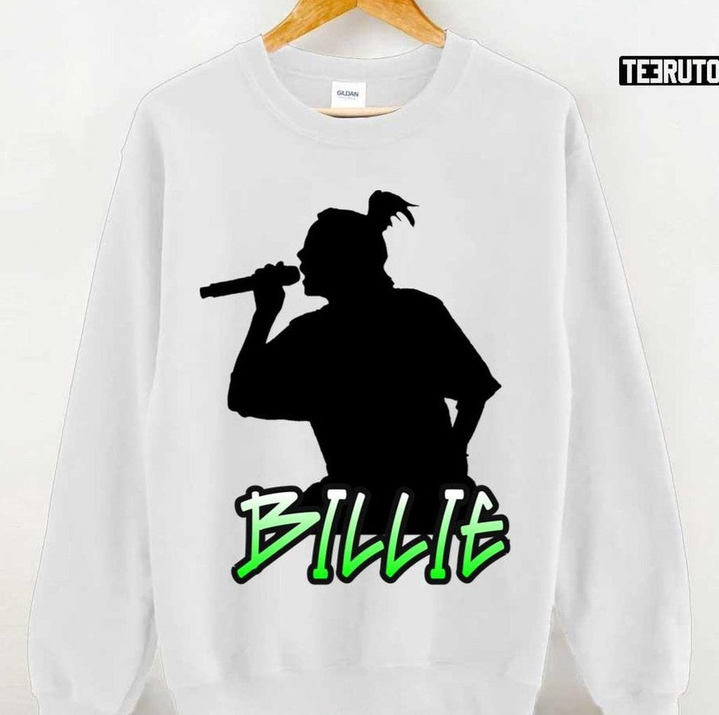 Portrait Billie Eilish Singer Pop Music Pop Star Unisex T-shirt