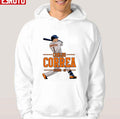 Number 1 Astros SS Carlos Corea Unisex Hoodie