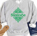 Slainte Irish Art Saint Patrick's Day Unisex Sweatshirt