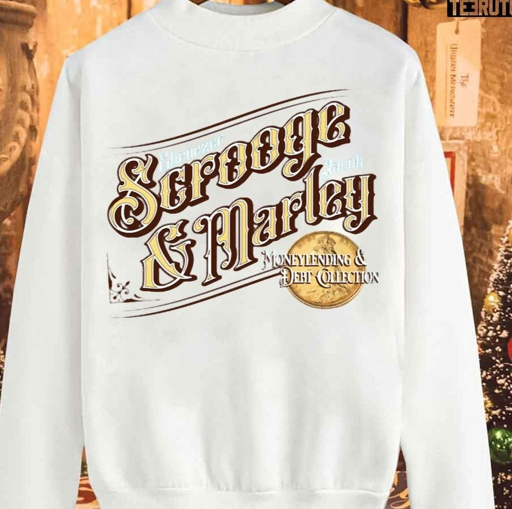 Scrooge And Marley Design Unisex Sweatshirt