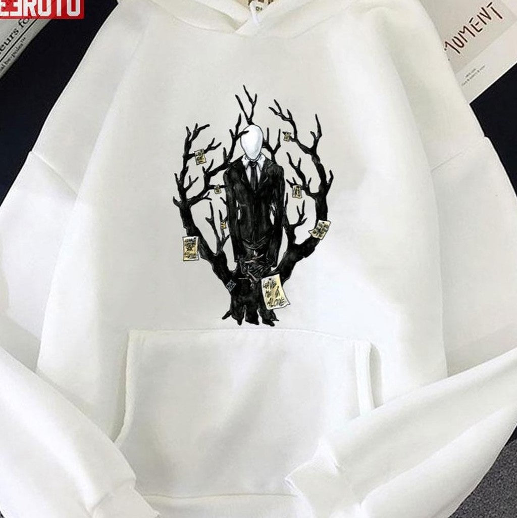 Slenderman Iii Fitted Halloween Unisex T-Shirt