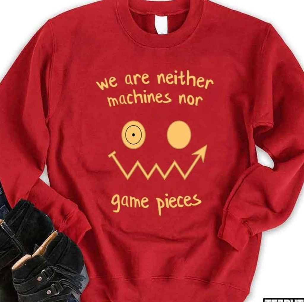 Neither Machines Nor Game Pieces Tengoku Daimakyou Unisex T-Shirt