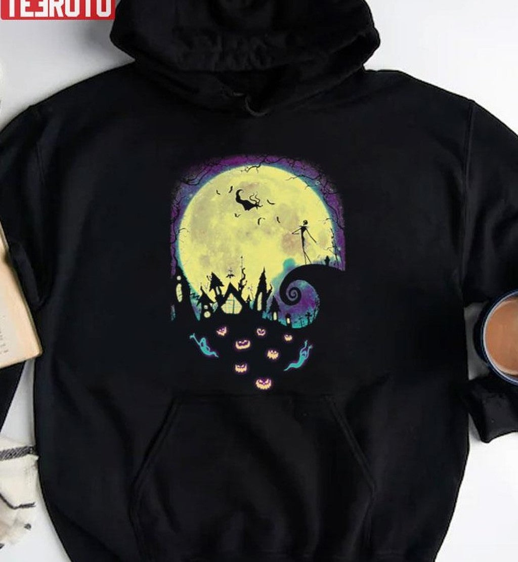 Nightmare Moon Nightmare Before Christmas Pumpkin Garden Unisex Sweatshirt