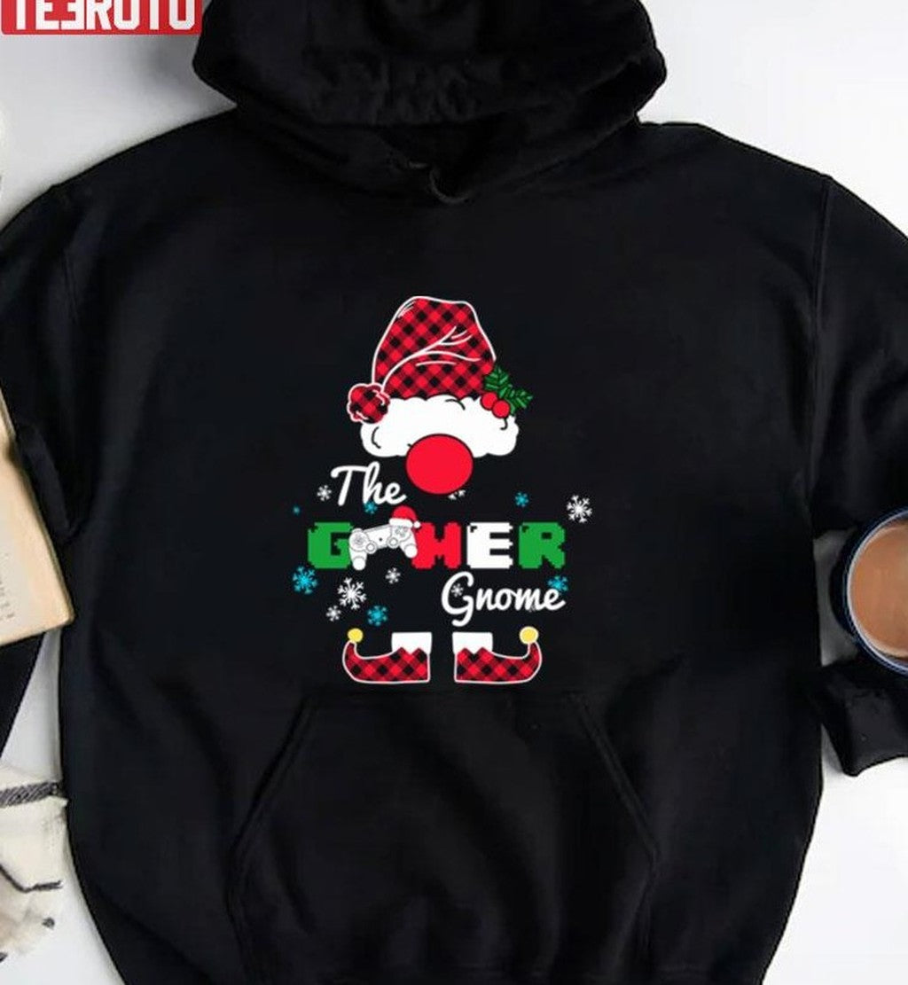The Gamer Gnome Family Matching Christmas Funny And Unique Gift Unisex Sweatshirt