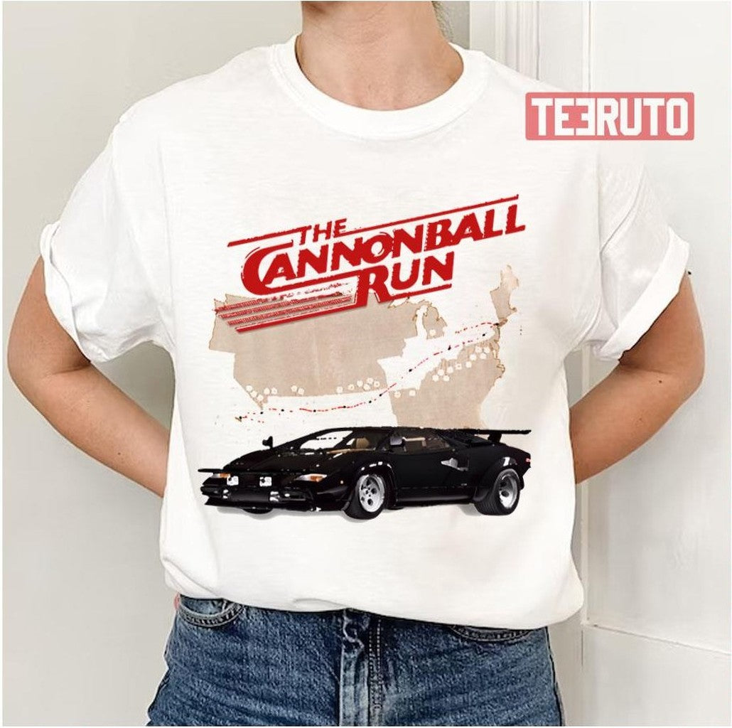 Movie Art The Cannonball Run Unisex T-Shirt