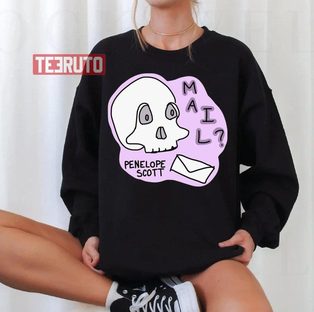 Penelope Scott Skeleton Mail Unisex T-Shirt