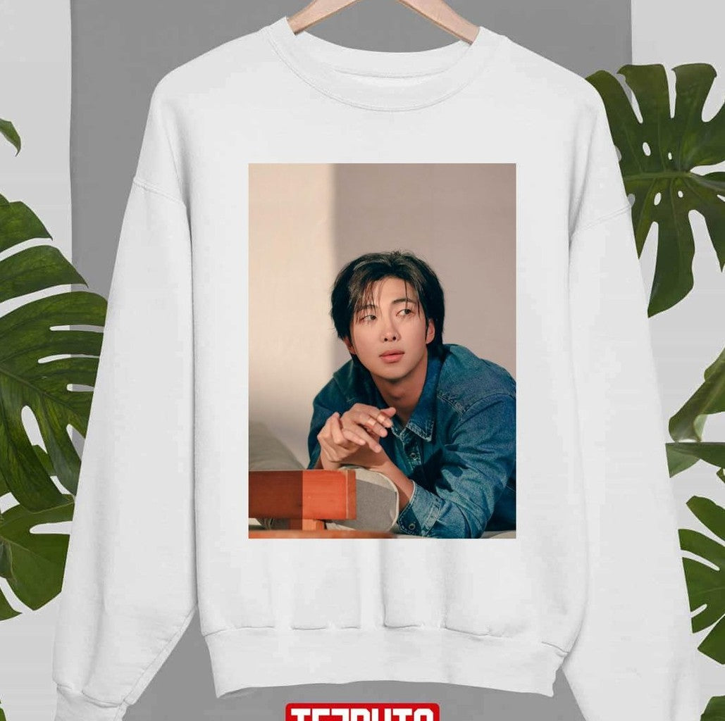 Photo Sketch Bts Rm Indigo Kim Namjoon Unisex Sweatshirt