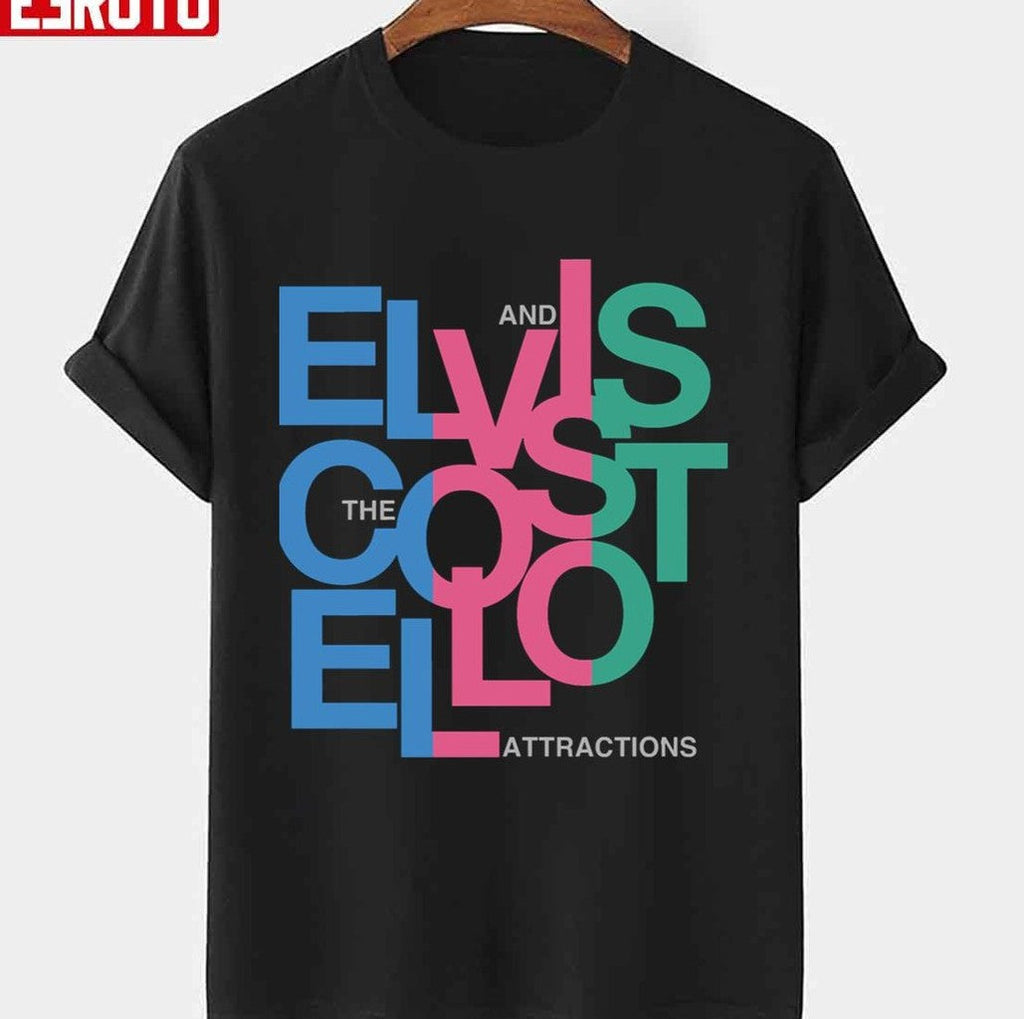Musician Guitar Elvis Costello Unisex T-shirt