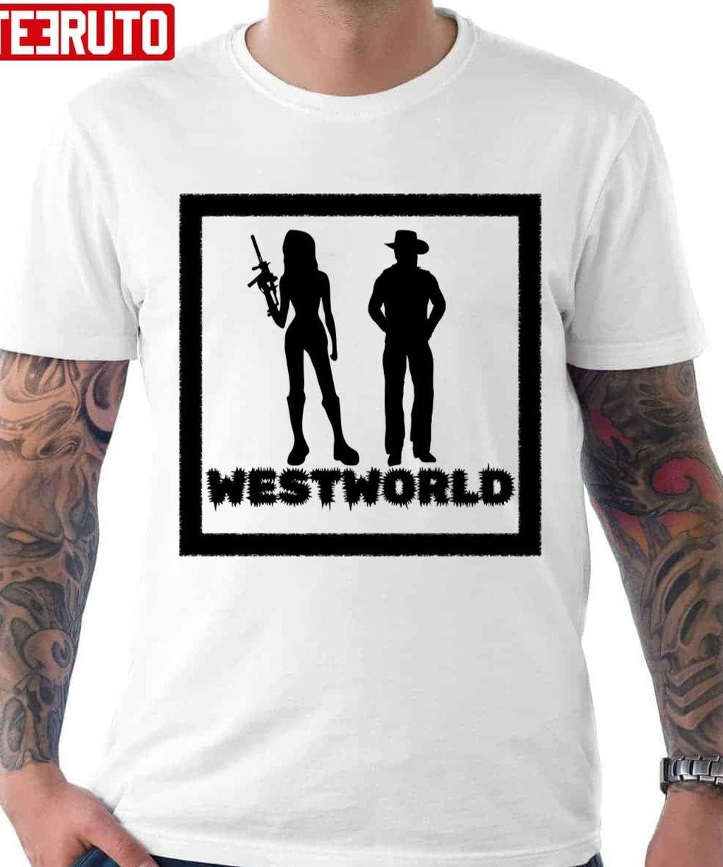 The Girl And The Cowboy Westworld Unisex Sweatshirt