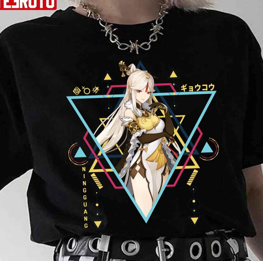 Star Jades Ningguang Genshin Impact Unisex T-Shirt