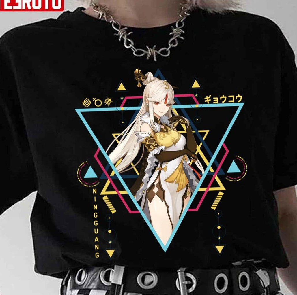Star Jades Ningguang Genshin Impact Unisex T-Shirt