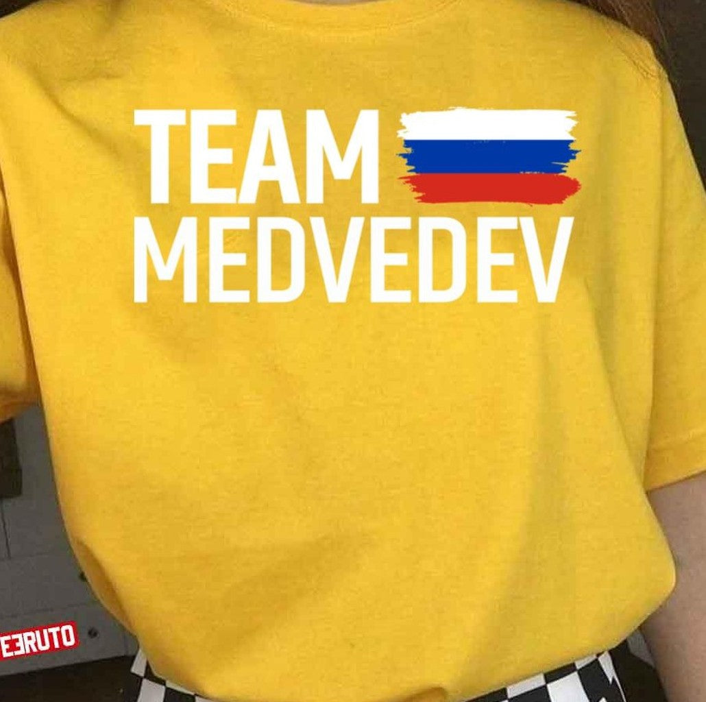 Team Daniil Medvedev Russian Tennis Design Unisex T-Shirt