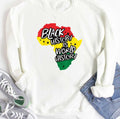 Black History Is World History Funny African American Sweatshirt