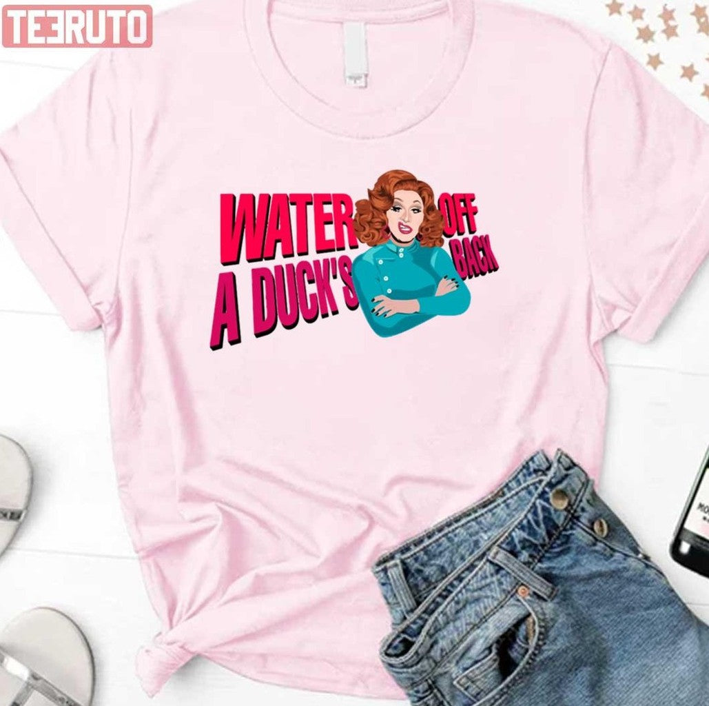 Animated Art Jinkx Monsoon Water Off A Duck's Back Unisex Sweatshirt
