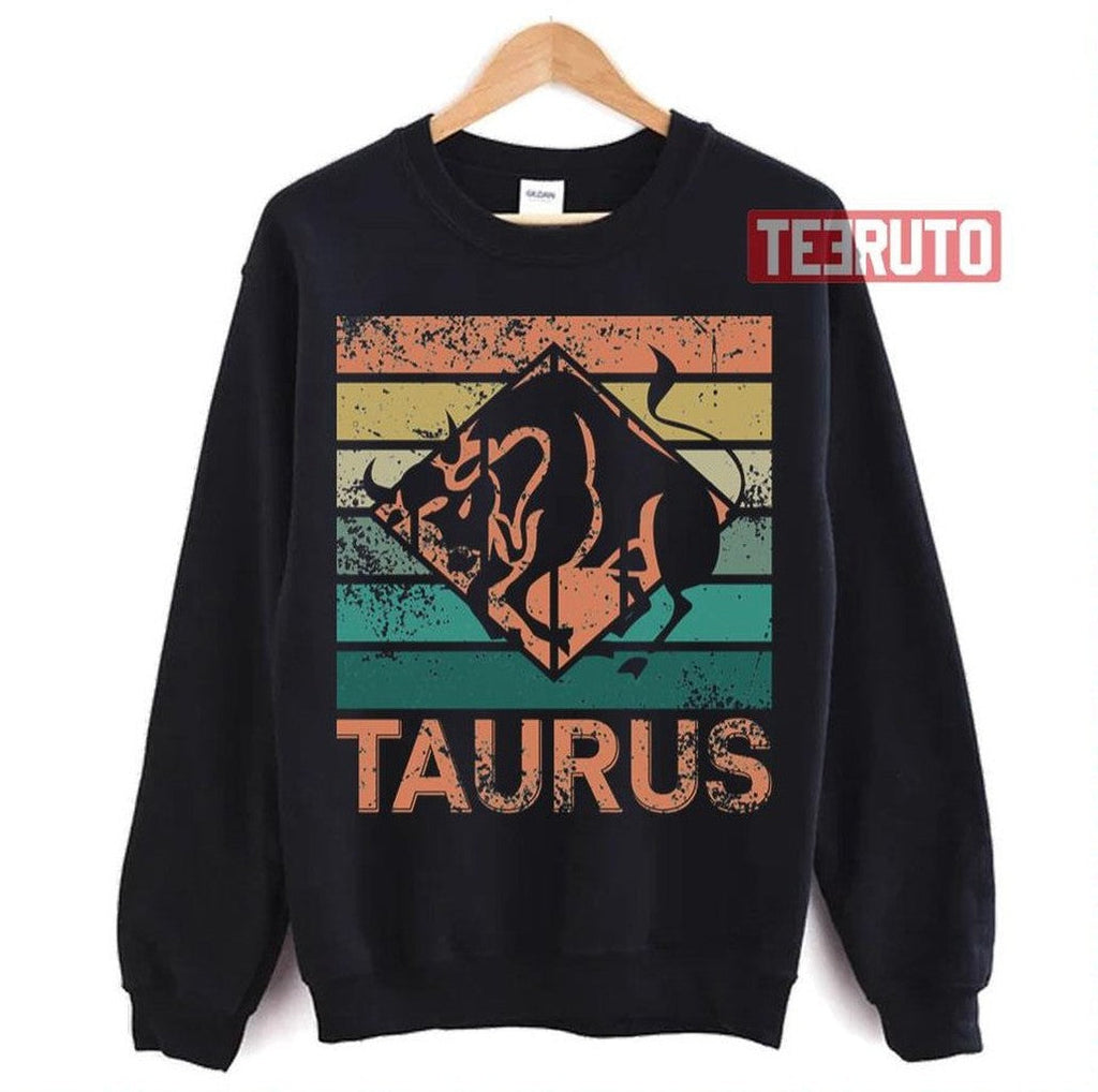 Retro Horoscope Taurus Unisex Sweatshirt