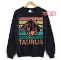 Retro Horoscope Taurus Unisex Sweatshirt