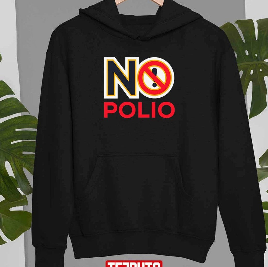 No Polio Warning Sign Unisex T-Shirt