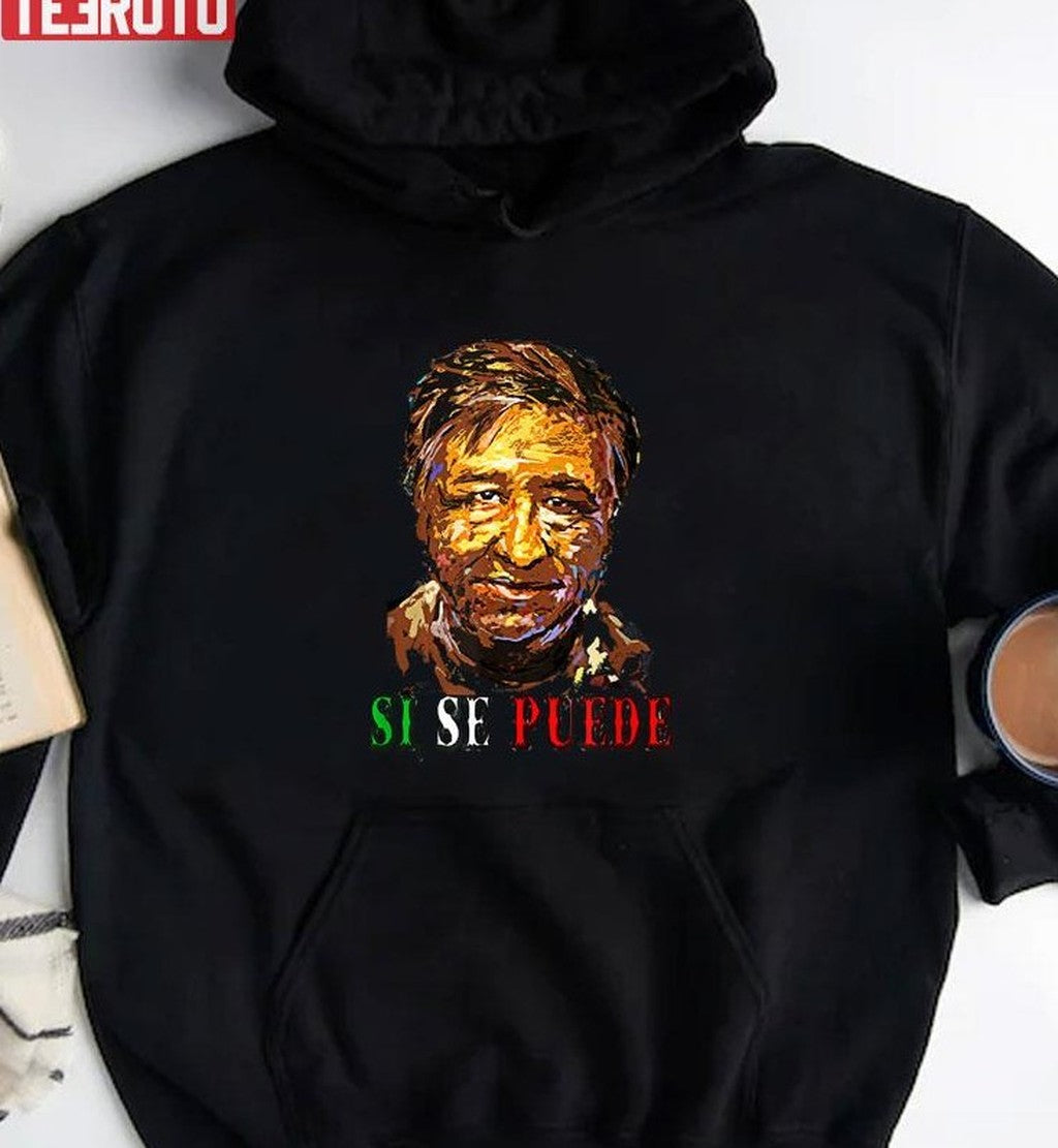 Si Se Puede Cesar Chavez Day Tshirt Mexican Labor Pride Tx Unisex T-Shirt