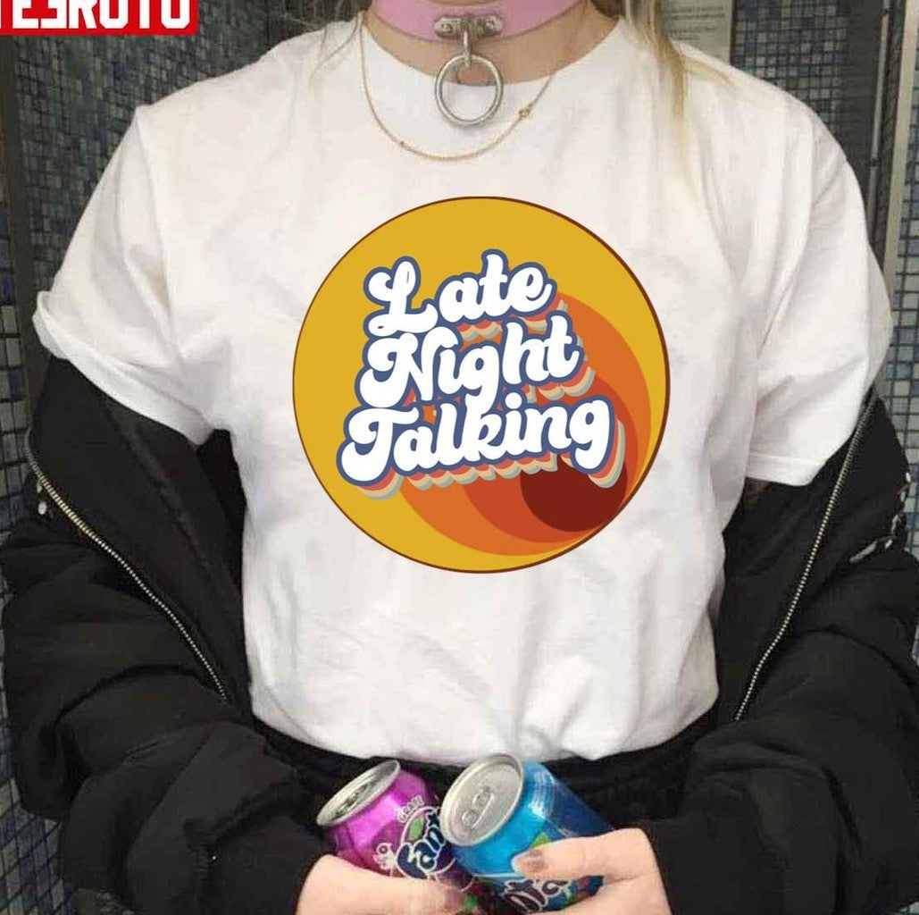 Retro Late Night Talking Unisex T-Shirt