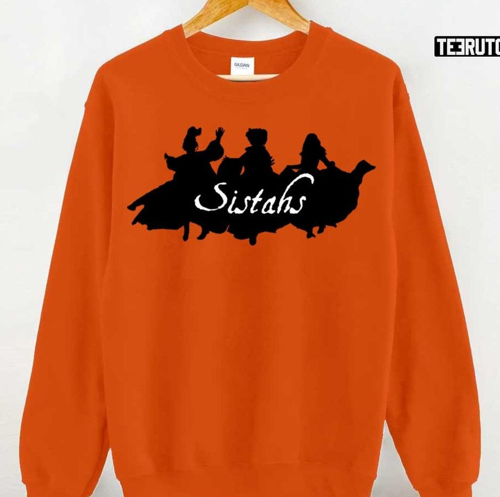 Sistahs Fitted Halloween Unisex T-Shirt