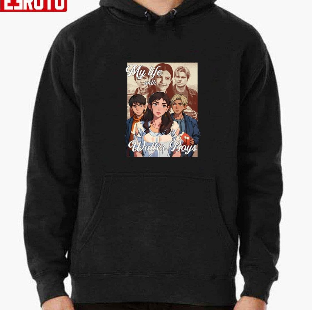 My Life With Walter Boys, Animated Art Unisex Sweatshirt