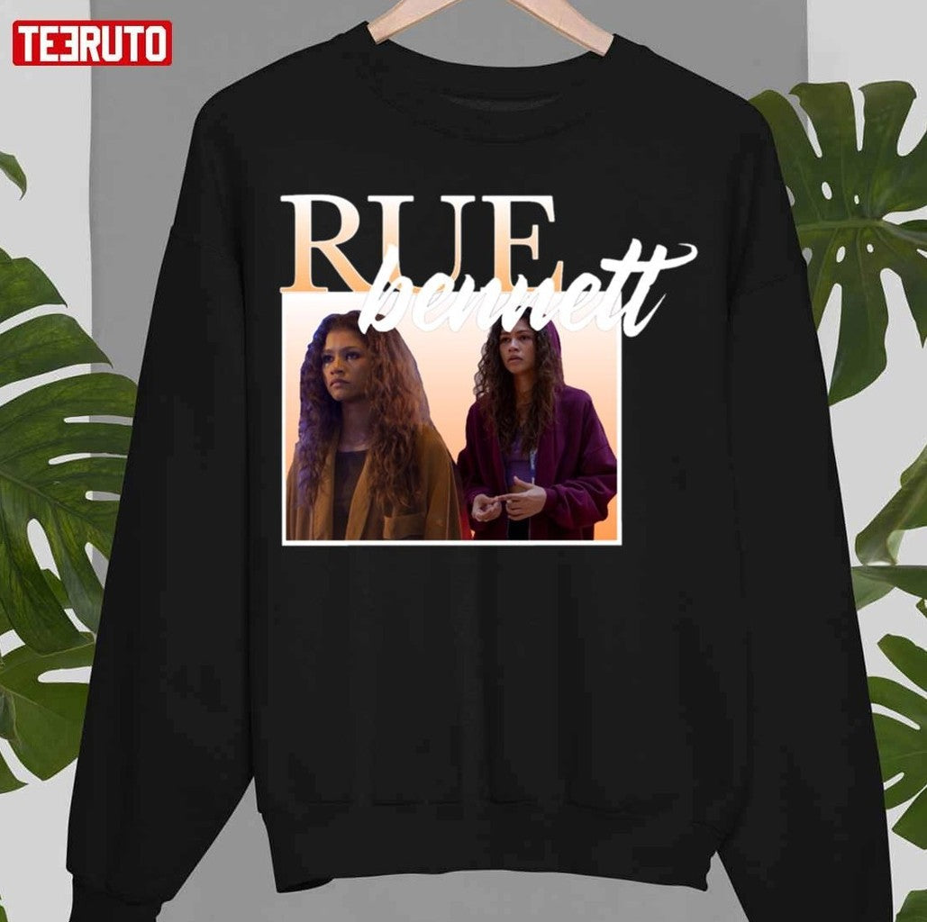 Rue Bennett Vintage Euphoria Movie Unisex Sweatshirt