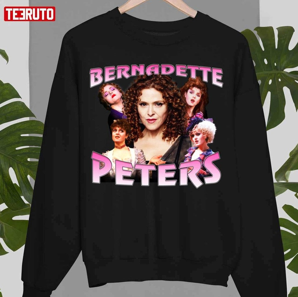 Portrait Bernadette Peters Vintage Unisex Sweatshirt