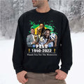 Pele Brazil Football Legend Never Die 1940-2022 Unisex Sweatshirt