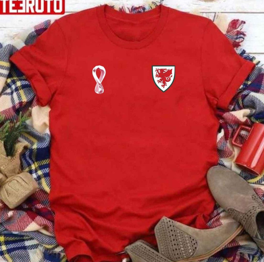 Qatar 2022 World Cup Wales Football Yma O Hyd We Are Still Here Come On Cymru Unisex Sweatshirt
