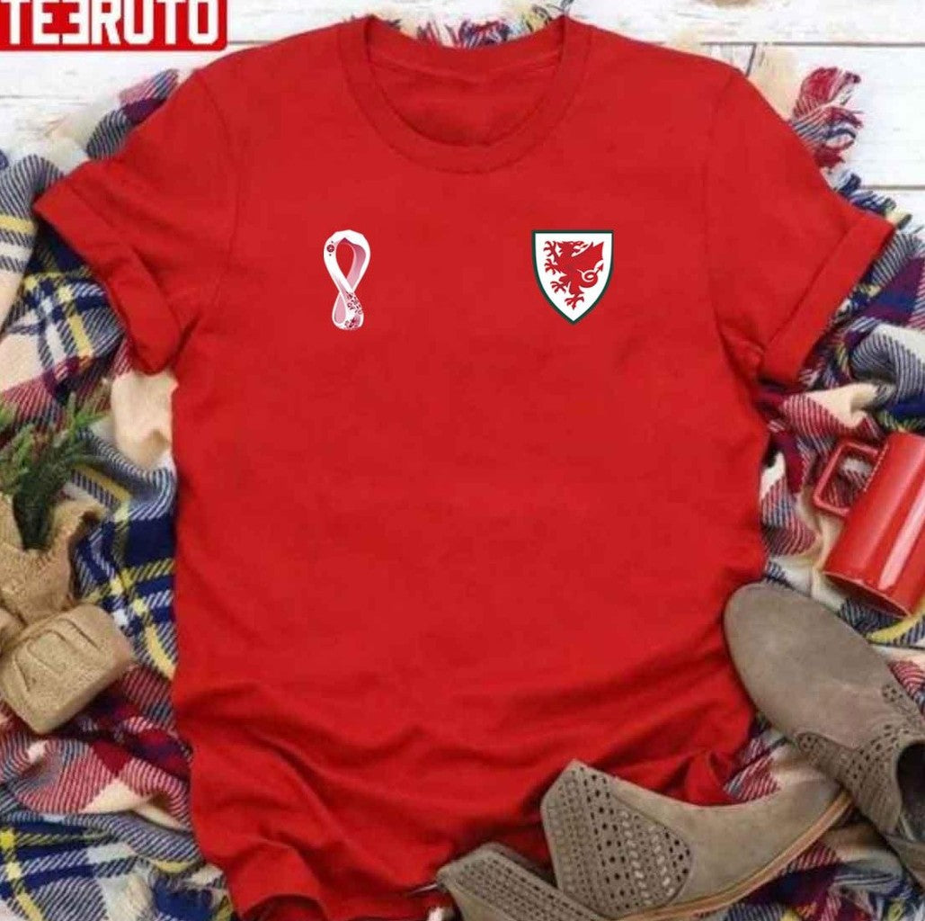 Qatar 2022 World Cup Wales Football Yma O Hyd We Are Still Here Come On Cymru Unisex Sweatshirt