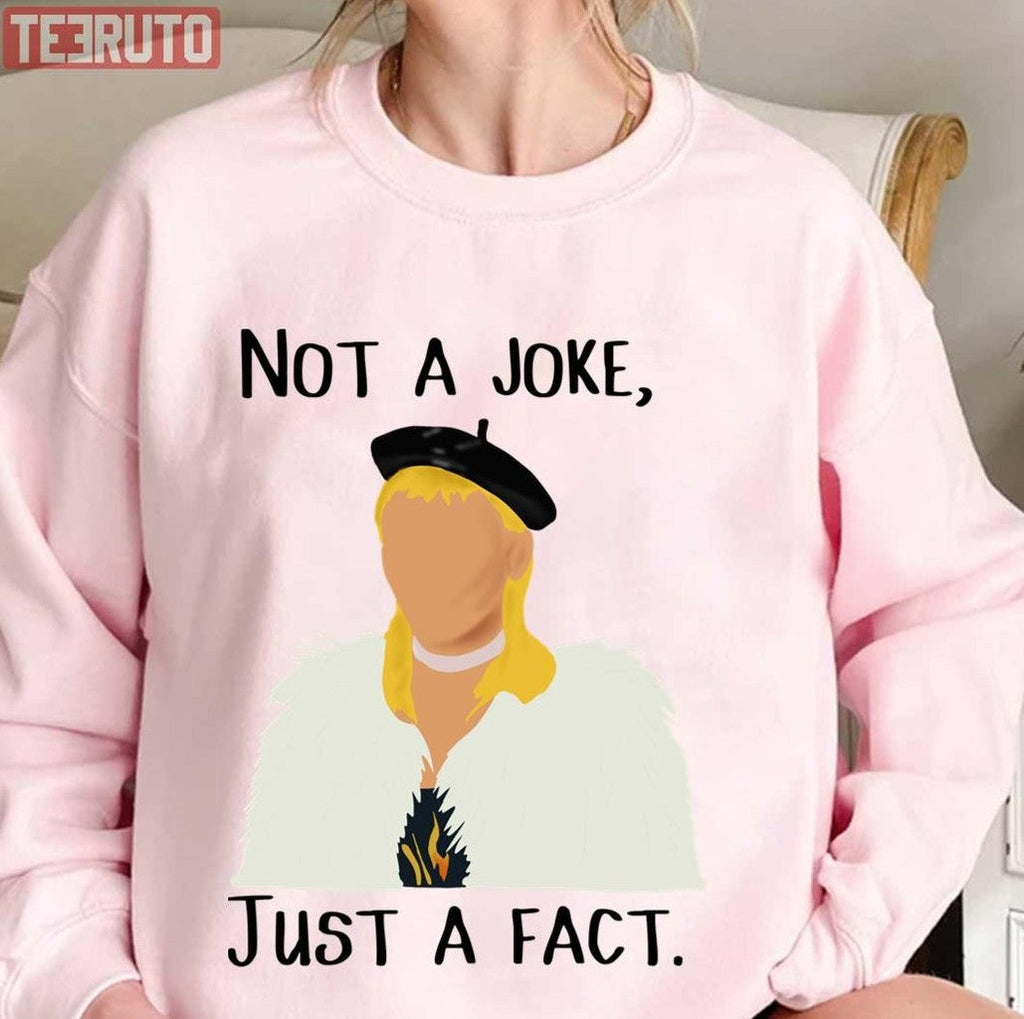 Bimini Bon Boulash Quote Rupaul's Drag Race Uk Not A Joke Just A Fact Unisex Sweatshirt